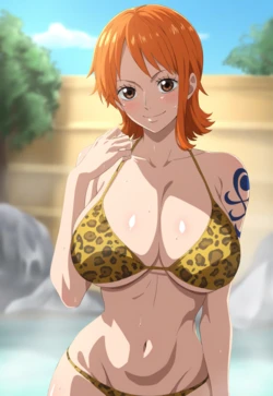 [Tofuro] Nami Goes To An Onsen And After 2 Years (One Piece) [AI Generated]