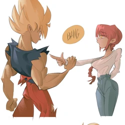 [Wettoon] goku vs Makima