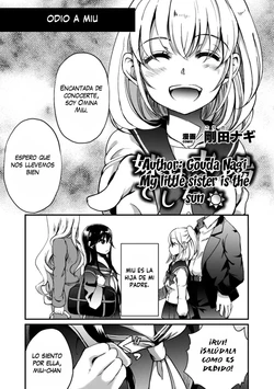 [Gouda Nagi] Imouto wa Taiyo deshita. | My little sister is the sun. (2D Comic Magazine Kinshin Yuri Ecchi Vol. 1) [Spanish] [Zombie9888] [Digital]