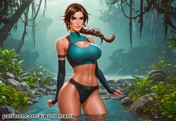 Lara Croft parodies [AI Generated]