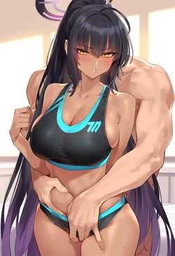 [BonsAI] Karin after gym (AI Generated)