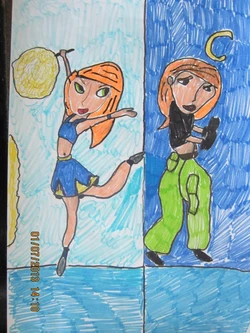 LAIRS OF KimRon1992 (Drawings of Kim Possible)Album 1