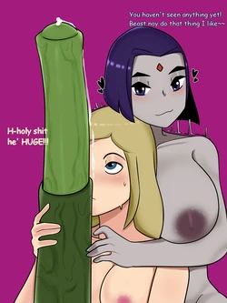 [Cleopatracleo] Terra and Raven (Teen Titans)