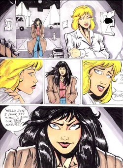 Devilman Lady (Jun Fudo) vs She-Hulk (Jennifer Walters) by Morea