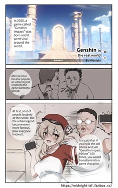 [Midnight] Genshin in the real world (Genshin Impact) [English]