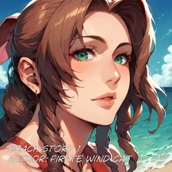 [Pirate Wind Cat] Beach Story 1 - Aerith [AI Generated]