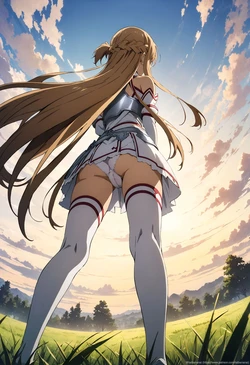 tachibana ai - [Sword Art Online] Asuna showing underwear 42 illustrations | [ソードアート・オンライン] アスナ パンチラ 42枚 [AI Generated]