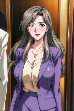 [Las Waifus de Zyra] Fujino Ninno from Chibo aka Mother Knows Breast [Ai Generated]