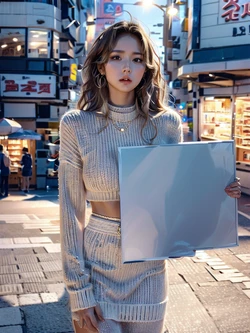 [AI Generated] The Night in Gangnam
