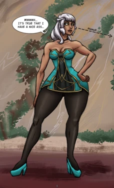 [Apoduomai] Qiyana, Inessa & Izela: Know your plase, sister (League of Legends) (short comic)