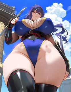 Lucyla803 Akiyama Rinko {Taimanin} x BBC [Request] (200+ extra images) [AI Generated]