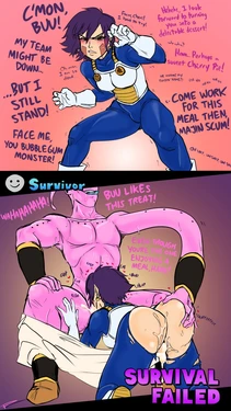 [Fakeryway] Pro gamer strat to defeating Super Buu (Dragon Ball)