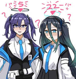 [テフル] ユウカ＆アリスの交尾回数💕 (ブルーアーカイブ)