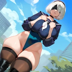 [Lucyla803] 2B Vanilla [Request] (Patreon) (AI generated)