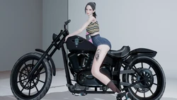 女友拍完写真了就应该和黑人摄影师....．