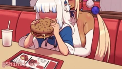 [Shinki Art] HOLOBURG + Making Of (Hololive - Animated)