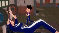[HentaiPuppeteer] Mineta And Teacher Workout