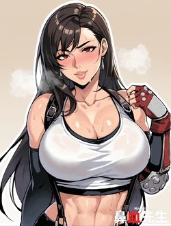 [Hanajisensei] Test Tifa Lockhart (Vanilla) [203P] (Patreon) (AI Generated)