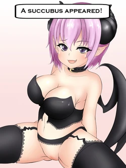 [Niryuu-tkys] "RPG Sentou-fuu" Succubus ga Arawareta! | RPG battle style: A succubus appeared! [English] [Translatorfag]