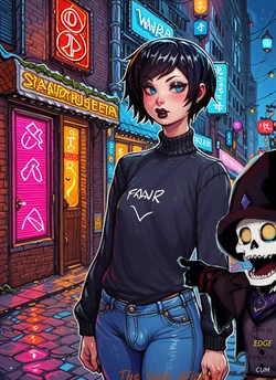 [TheCoomjurer] Date With and Emo Femboy  [AI Generated]