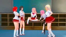 [Lv92 TS] Time Stop School：Time with gyaru girls 1-8 (END)