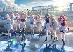 Idolmaster Gakuen Character Art