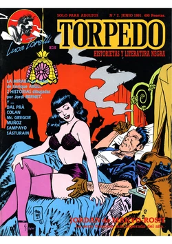 Luca Torelli es Torpedo #2 (ed. Makoki, 1991)