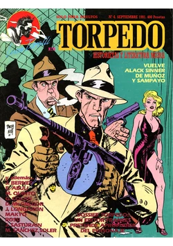 Luca Torelli es Torpedo #4 (ed. Makoki, 1991)