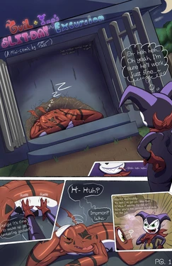Guilmon & Impmon's Slit Day Excursion