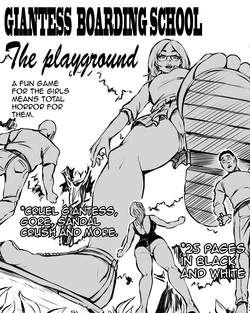 [SWGTSdrawing] Giantess Boarding School - The Playground