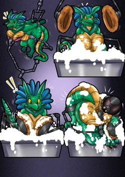[CRYSALIA] Naughty Washing Machine