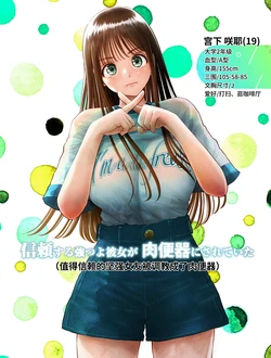 [Toropucchi] Shinrai suru Tsuyo Tsuyo Kanojo ga Nikubenki ni Sareteita | 值得信赖的坚强女友被调教成了肉便器 [Chinese]