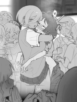 [Hitobashira Aru] Futanari (Girls Band Cry)