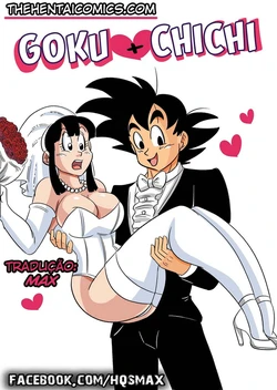 funsexydb Goku e Chichi Lua de mel