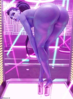 [Nemesis_3D] Widowmaker in the Club (Overwatch)