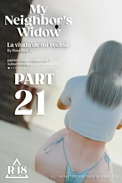 Roseblue3d - My neighbor's widow 21 (English)