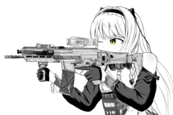 Girls' Frontline Character Fan Art Gallery - HK433