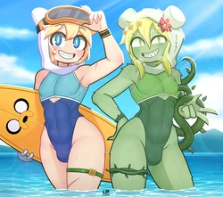 [Lezaki] Summertime with Finn & Fern (Adventure Time)