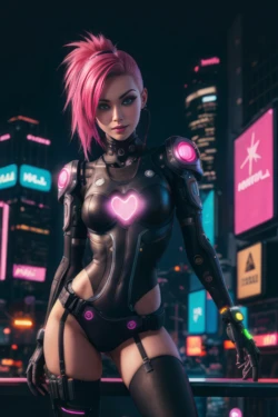 UnrealHeaven - Cyberpunk (AI Generated)