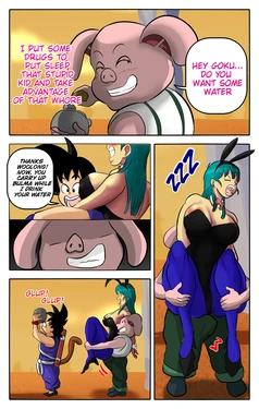 Bulma Comic (Sleeping Bunny)