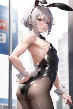 [兎沢薫] 兎沢薫の性デビュー [AI Generated]