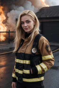UnrealHeaven - Firefighter (AI Generated)