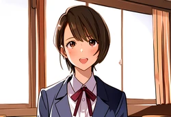 [暇人クラブ] 未来が見える少女 [AI Generated]