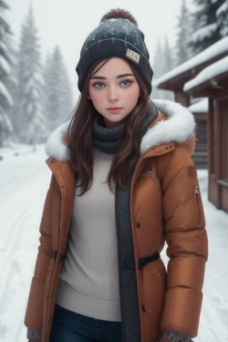 UnrealHeaven - Skiing Day (Part 1) (AI Generated)