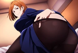 [湿気た鵜と巣] 釘崎さんちの野薔薇さん [AI generated]