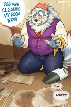 [kokosetto]Dad Was Cleaning My Room Today