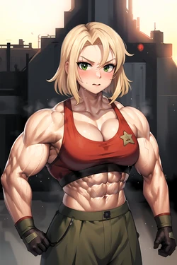 Yilx Style【AI Generated】Muscle Girl