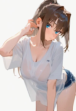 [Hedera (Gb_5)] Aozaki Aoko [AI Generated]