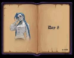 [SAX] Jinx's Journey - Day 8 (AI Generated)