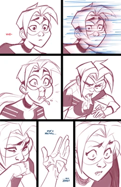 [Stickymon] Dc Comics - Jessie Quick & Zoom